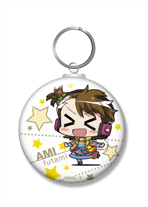 Minicchu The Idolmaster Can Key Chain: Futami Ami image 1