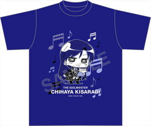 Minicchu The Idolm@ster T-shirt: Kisaragi Chihaya_