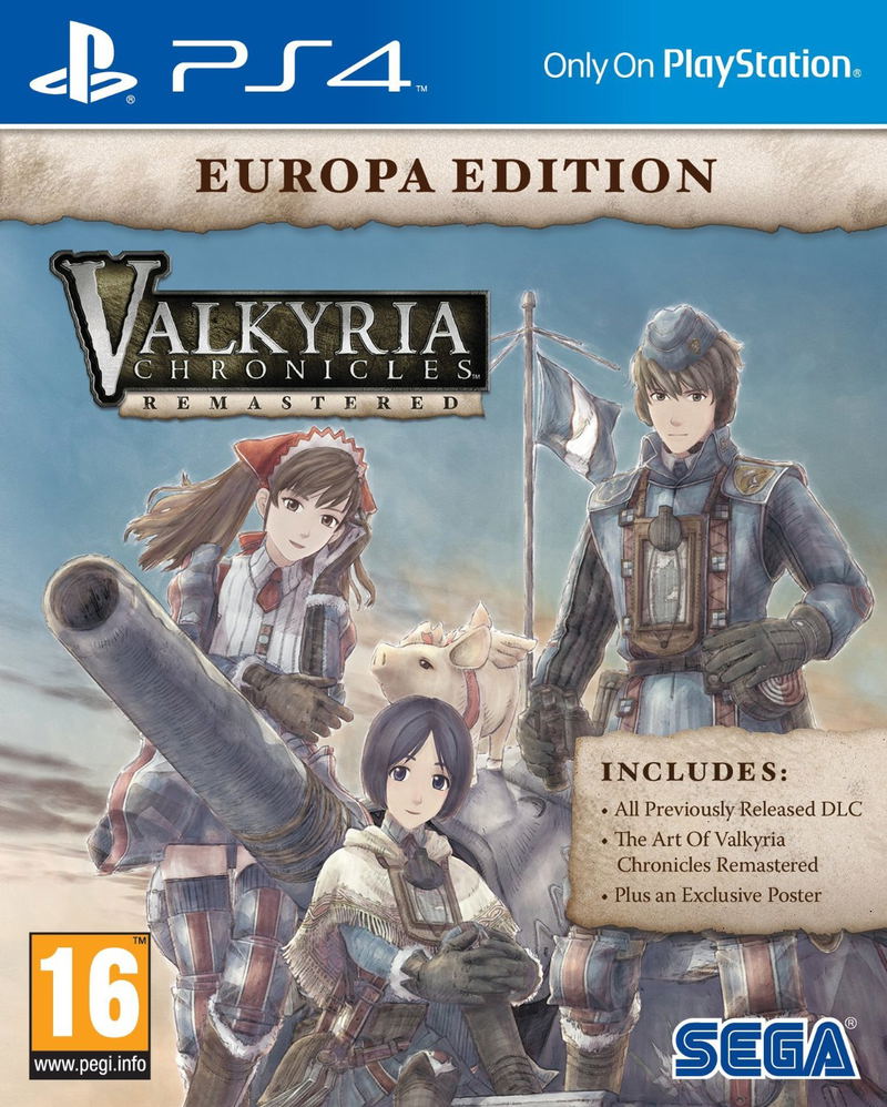 Valkyria Chronicles Remastered [Europa Edition] for PlayStation