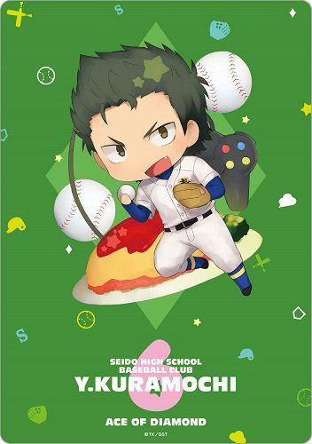 Ace of Diamond CharaToria Mouse Pad: Kuramochi Youichi image 1