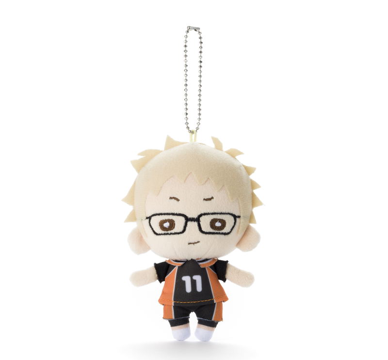 Nitotan Haikyu!! Plush with Ball Chain: Tsukishima image 1