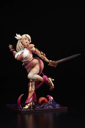 Original Character 1/6 Scale Pre-Painted PVC Figure: Brave Marudea -Fight with Slime- Brown Skin Ver.