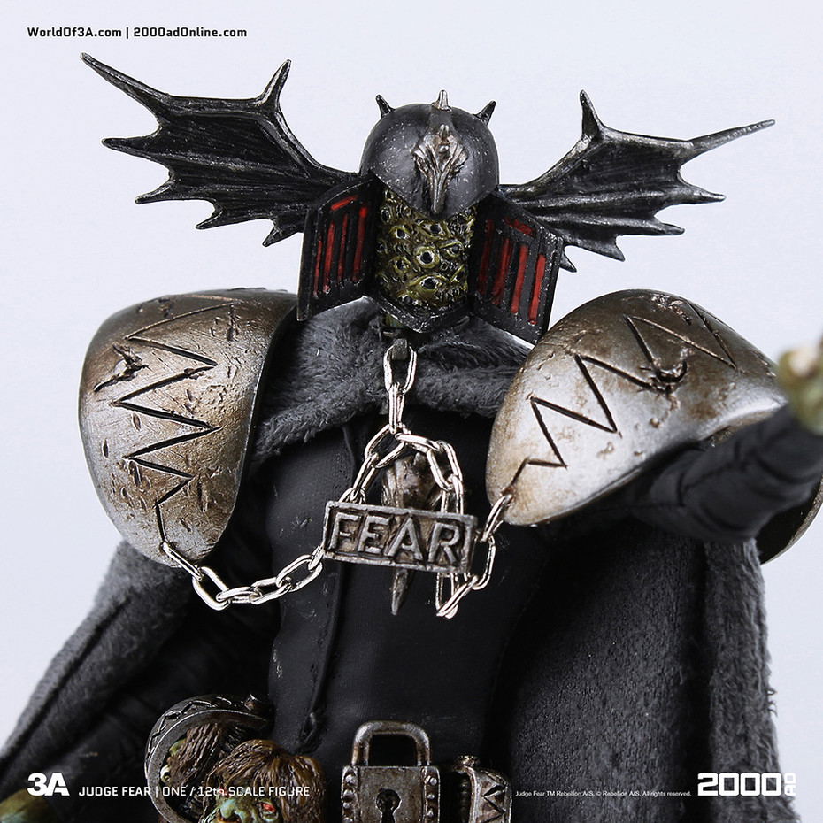 約1/12サイズ ジャッジ・フィアー 2000 AD 1/12 Scale Action Figure: Judge Fear