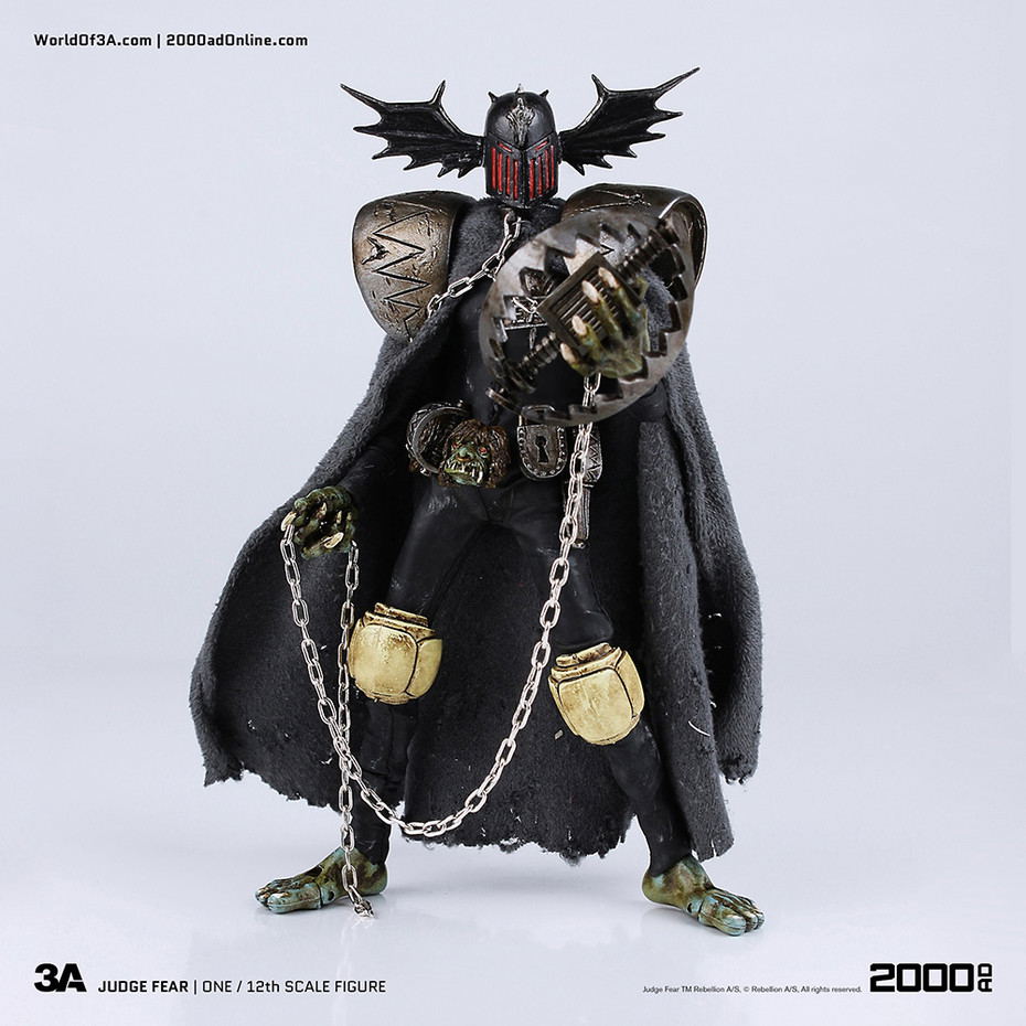 2000 AD 1/12 Scale Action Figure: Judge Fear