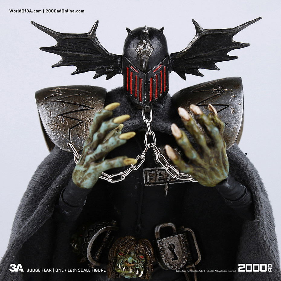 2000 AD 1/12 Scale Action Figure: Judge Fear