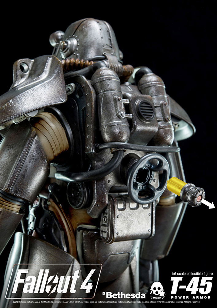 Fallout 4 1/6 Scale Action Figure: T-45 Power Armor image 12