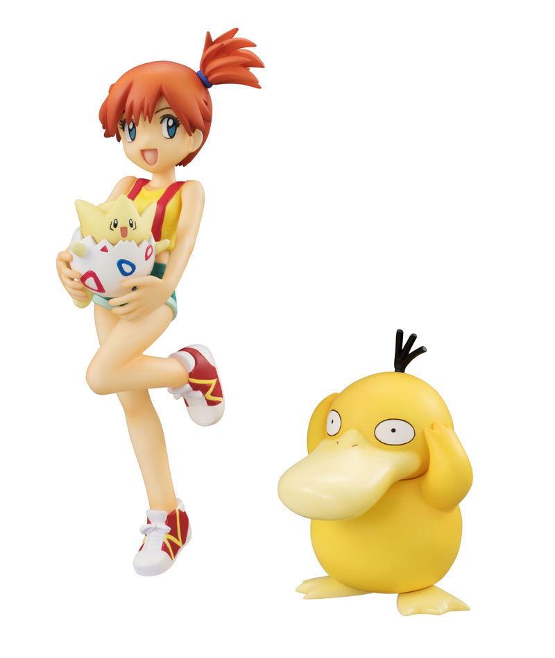 G.E.M. Series Pocket Monsters Pre-Painted Figure: Misty & Togepi & Psyduck (Re-run) image 4