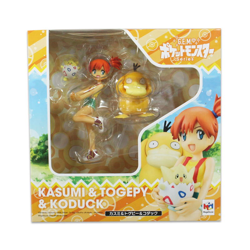 G.E.M. Series Pocket Monsters Pre-Painted Figure: Misty & Togepi & Psyduck (Re-run) image 7