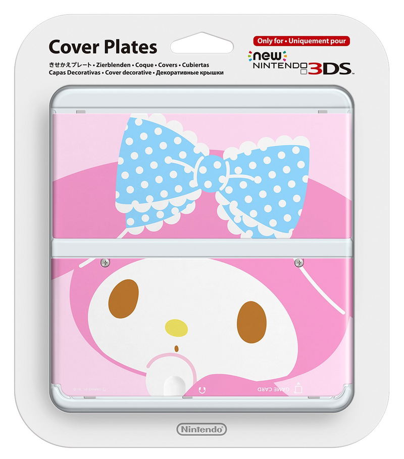 New Nintendo 3DS Cover Plates No.076 (My Melody) image 1