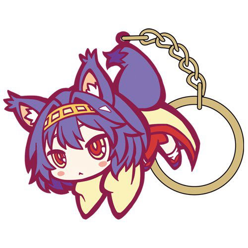 No Game No Life Tsumamare Keychain: Hatsuse Izuna (Re-run) image 1