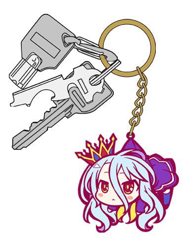 No Game No Life Tsumamare Keychain: Shiro (Re-run) image 3