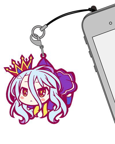 No Game No Life Tsumamare Strap: Shiro (Re-run) image 3