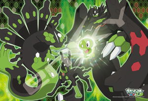 Pokemon XY & Z 108 Large Piece Puzzle: Densetsu no Pokemon Zygarde_