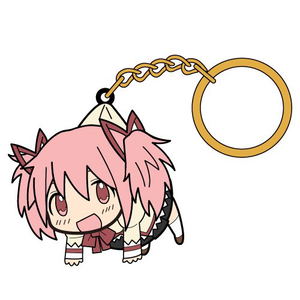 Puella Magi Madoka Magica The Movie Part 3 Rebellion Tsumamare Key Ring: Kaname Madoka School Uniform Ver._