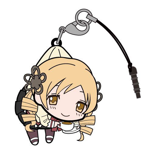 Puella Magi Madoka Magica The Movie Part 3 Rebellion Tsumamare Strap: Tomoe Mami School Uniform Ver. (Re-run) image 1