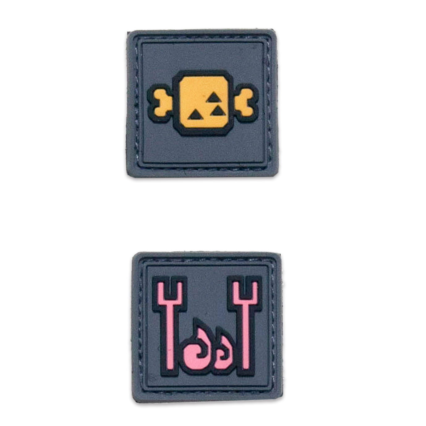 Monster Hunter Patch Item Icon Jouzu ni Yakemashita (Set of 2 pieces)