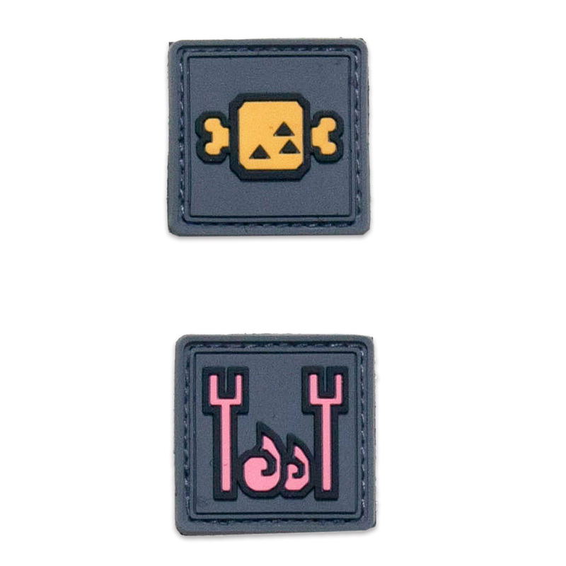 Monster Hunter Patch: Item Icon Jouzu ni Yakemashita (Set of 2 pieces) image 1