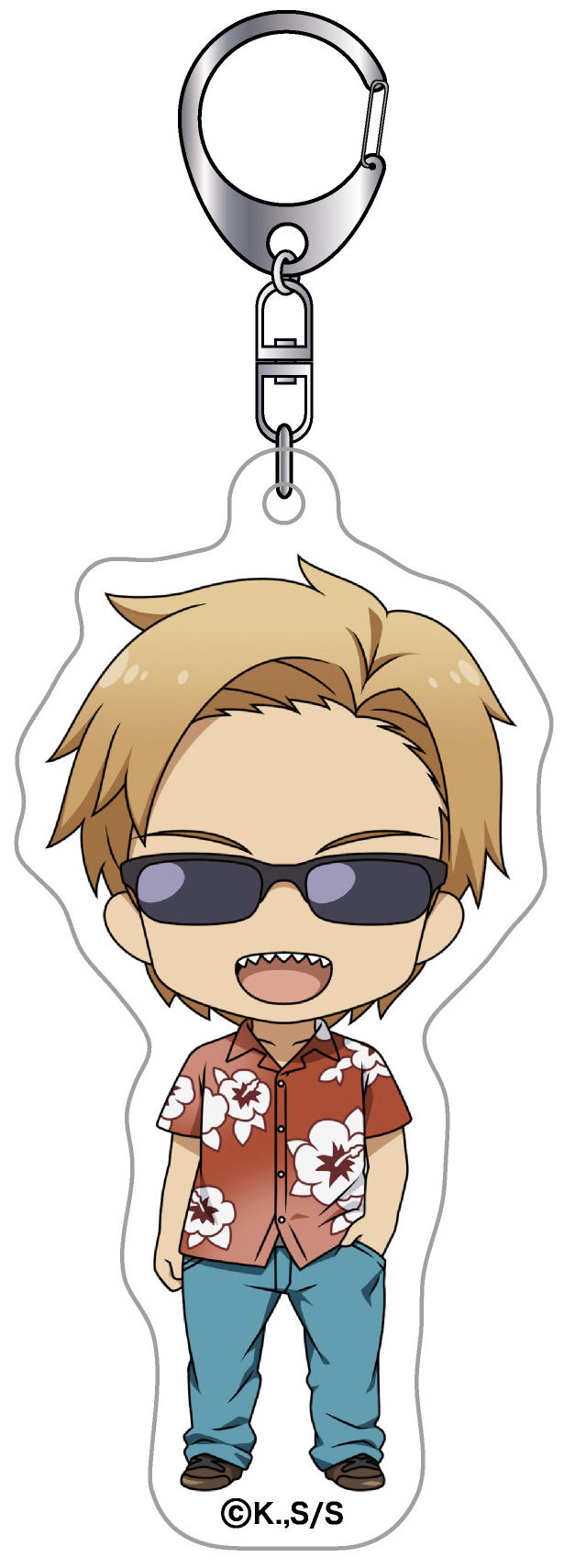 Nendoroid Plus Dagashi Kashi Acrylic Keychain: Endou Tou image 1