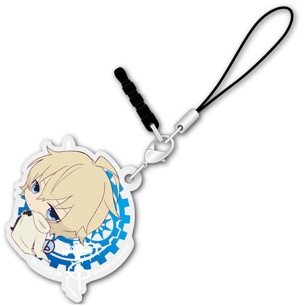 Seraph of the End Bocchi-kun Acrylic Charm: Hyakuya Mikaela image 1