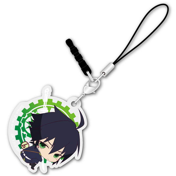 Seraph of the End Bocchi-kun Acrylic Charm: Hyakuya Yuuichirou image 1