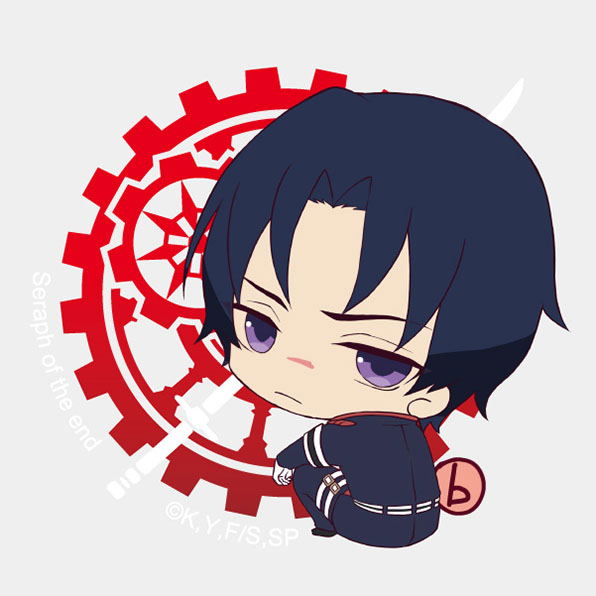 Seraph of the End Bocchi-kun Acrylic Charm: Ichinose Guren image 2