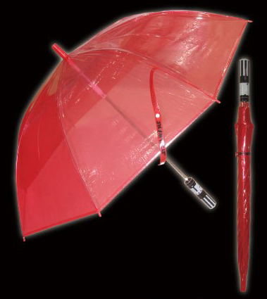 Star Wars Lightsaber Umbrella: Darth Vader Red image 1