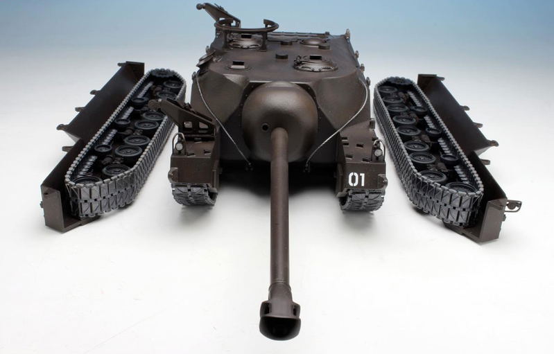 Girls und Panzer der Film 1/35 Scale Model Kit: T28 Super Heavy Tank University Student Selection Team image 6