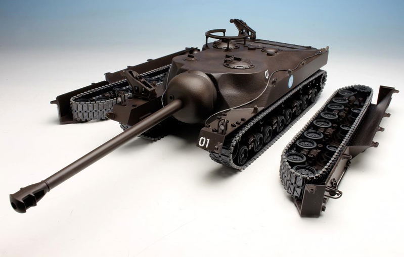 Girls und Panzer der Film 1/35 Scale Model Kit: T28 Super Heavy Tank University Student Selection Team image 7