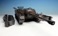 Girls und Panzer der Film 1/35 Scale Model Kit: T28 Super Heavy Tank University Student Selection Team thumbnail 8