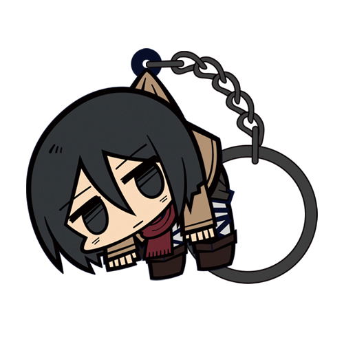 Attack on Titan Tsumamare Keychain: Mikasa Ver. 2.0 image 1