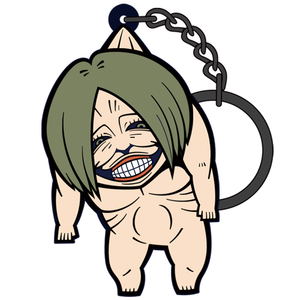 Attack on Titan Tsumamare Key Ring Ver. 2.0: Titan Who Ate Mother of Eren_