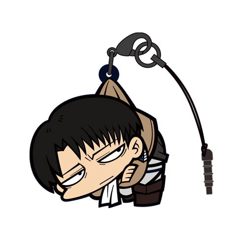 Attack on Titan Tsumamare Strap: Levi Ver. 2.0 (Re-run) image 1