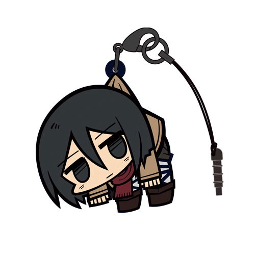 Attack on Titan Tsumamare Strap: Mikasa Ver. 2.0 image 1