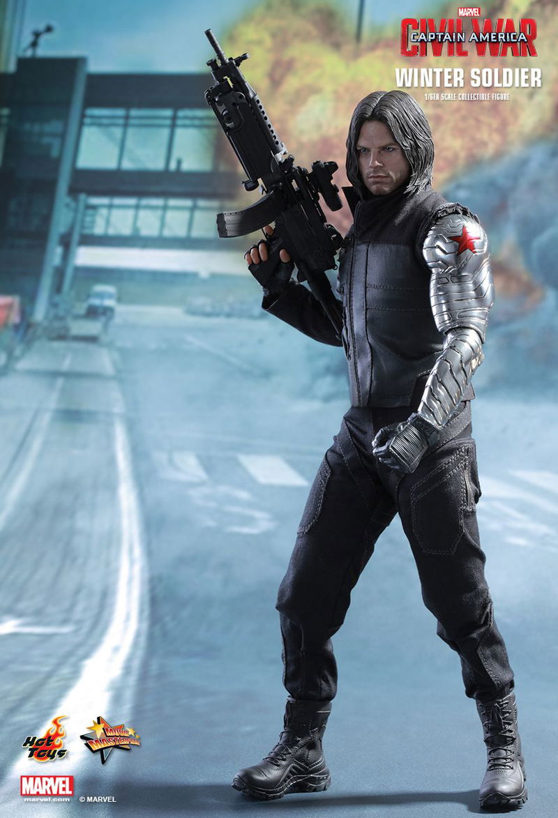 Captain America Civil War 1/6 Scale Collectible Figure: Winter Soldier image 2