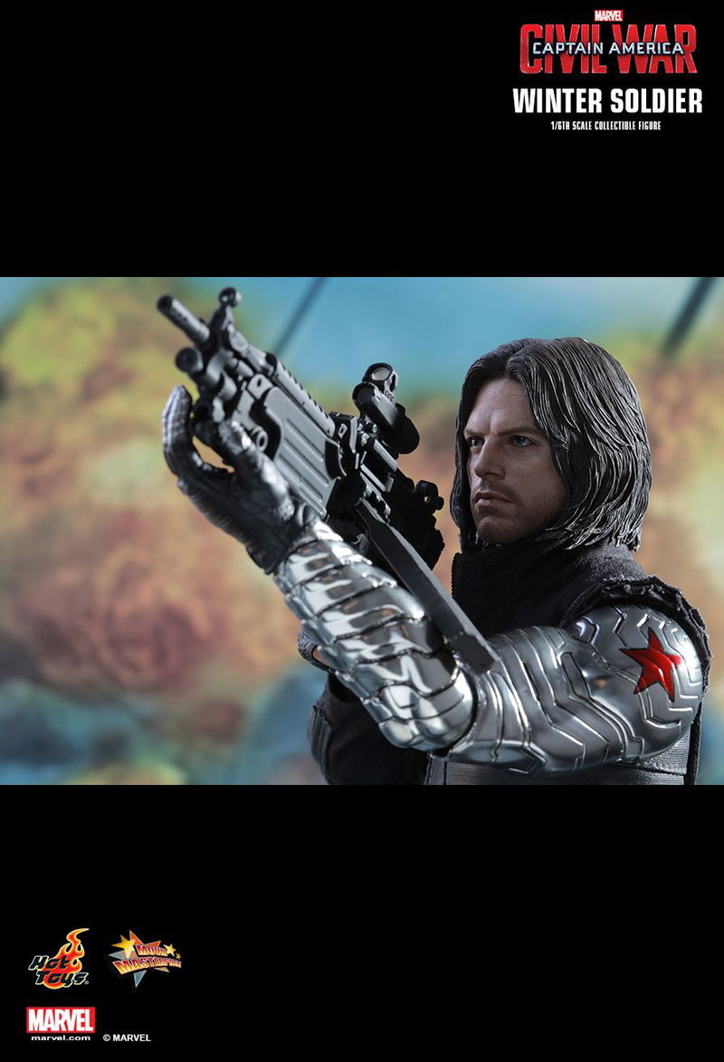 Captain America Civil War 1/6 Scale Collectible Figure: Winter Soldier image 6