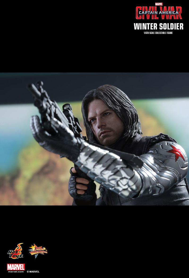 Captain America Civil War 1/6 Scale Collectible Figure: Winter Soldier image 7