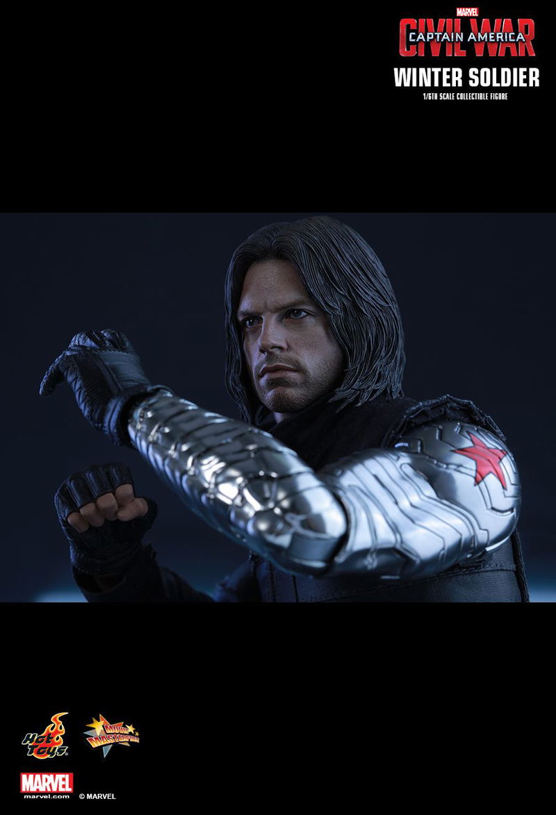 Captain America Civil War 1/6 Scale Collectible Figure: Winter Soldier image 8