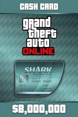 Grand Theft Auto V GTA: Megalodon Shark Cash Card_