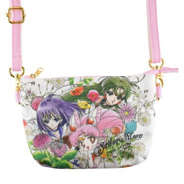 Sailor Moon Botanical Pattern Minimini Pouch: Sailor Chibi Moon