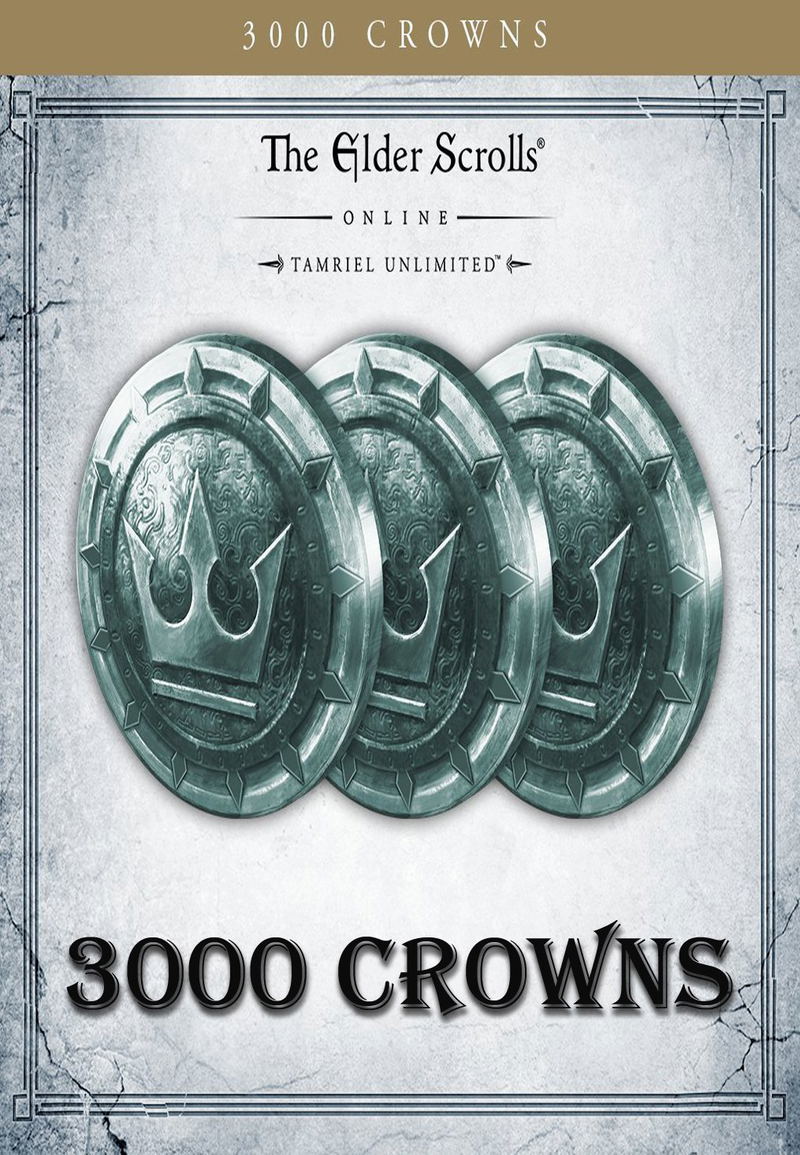 The Elder Scrolls Online - 3000 Crown Pack <span class="ext ext_digital">digital</span> image 1