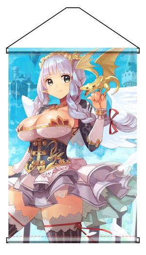 Charama Wall Scroll: My Princess by Shu_