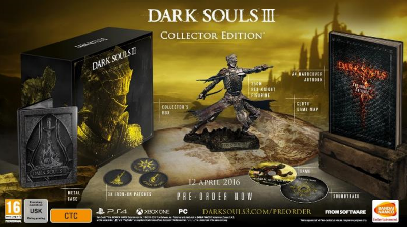 Dark Souls III Collector's Edition newest For Playstation 4