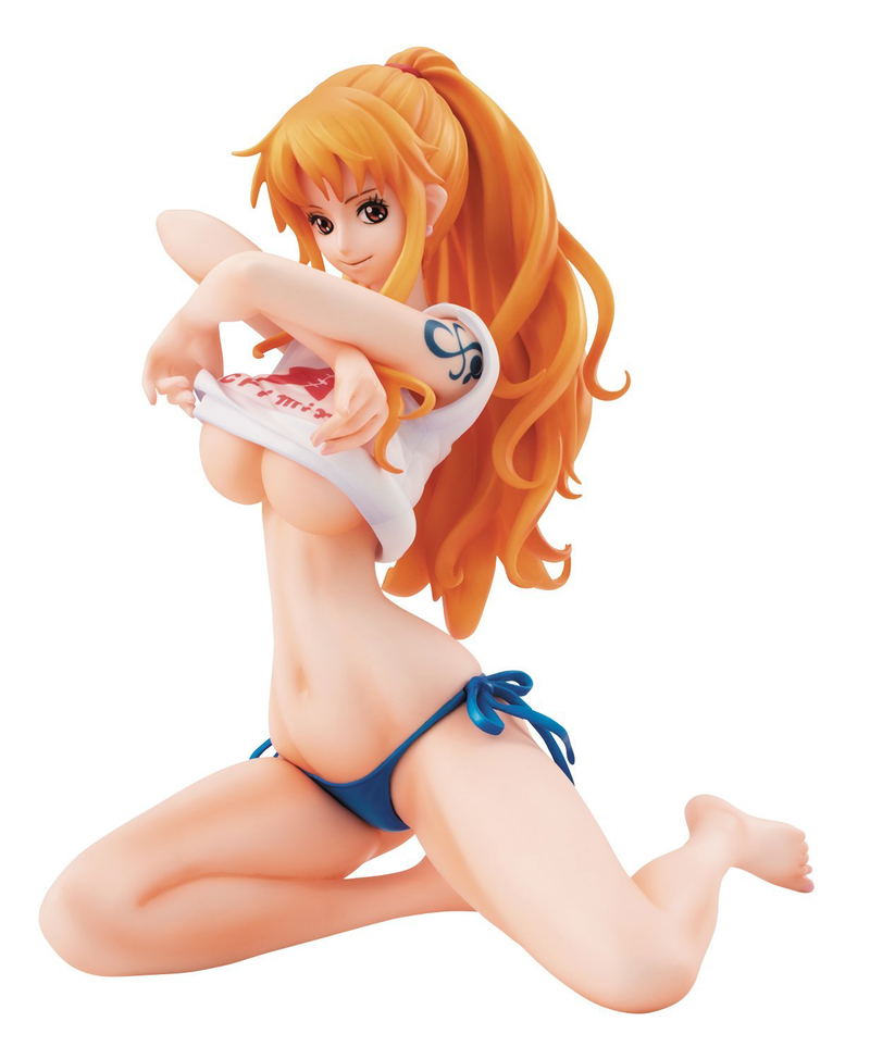 One Piece Excellent Model Portrait of Pirates Edition 1/8 Scale Figure: Nami BB Ver. 02 Limited Edition image 1