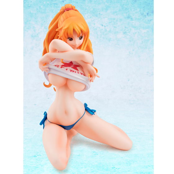 One Piece Excellent Model Portrait of Pirates Edition 1/8 Scale Figure: Nami BB Ver. 02 Limited Edition image 4