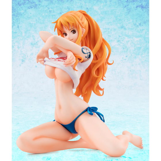 One Piece Excellent Model Portrait of Pirates Edition 1/8 Scale Figure: Nami BB Ver. 02 Limited Edition image 8
