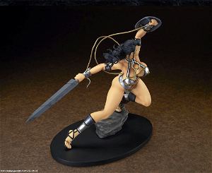 Queen's Blade Rebellion 1/6 Scale Pre-Painted Figure: Branwen Silver Dragon Ver.