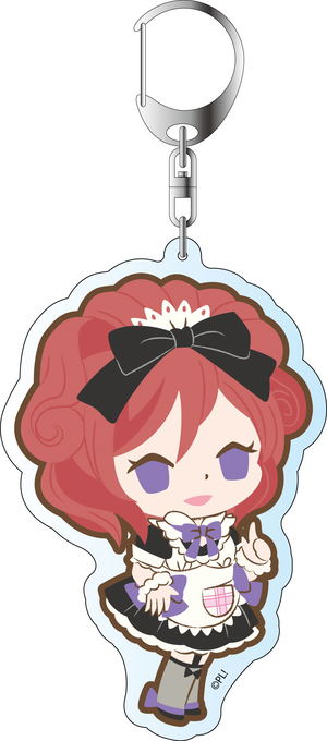 Love Live! Deka Keychain: Mogyutto Love de Sekkin Chuu! Ver. Nishikino Maki_