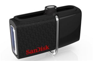SanDisk Ultra Dual 128GB, USB 3.0 (Black)