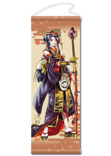 rumitsu Touken Ranbu -ONLINE- Wall Scroll 39: Jiroutachi (Re-run)