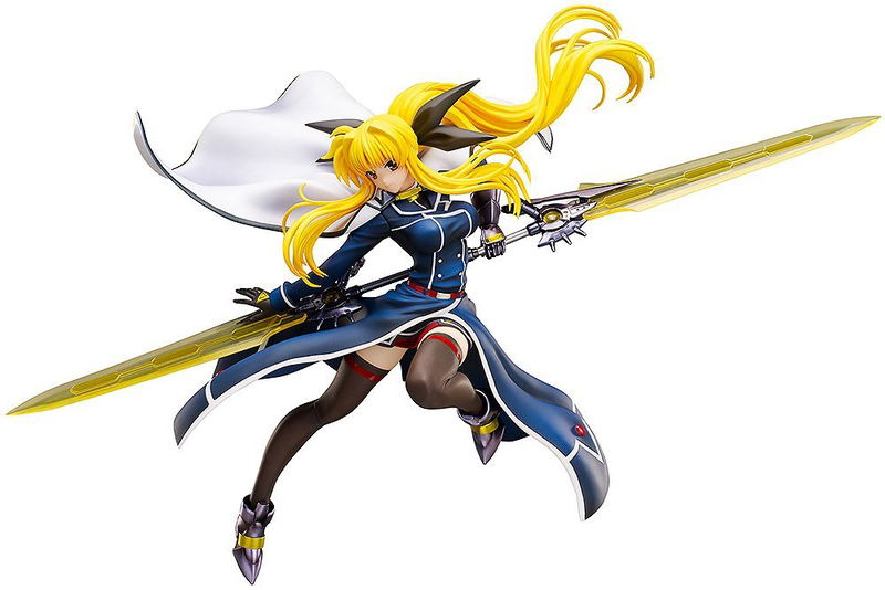 Magical Girl Lyrical Nanoha Force 1/8 Scale Pre-Painted Figure: Fate T. Harlaown image 1